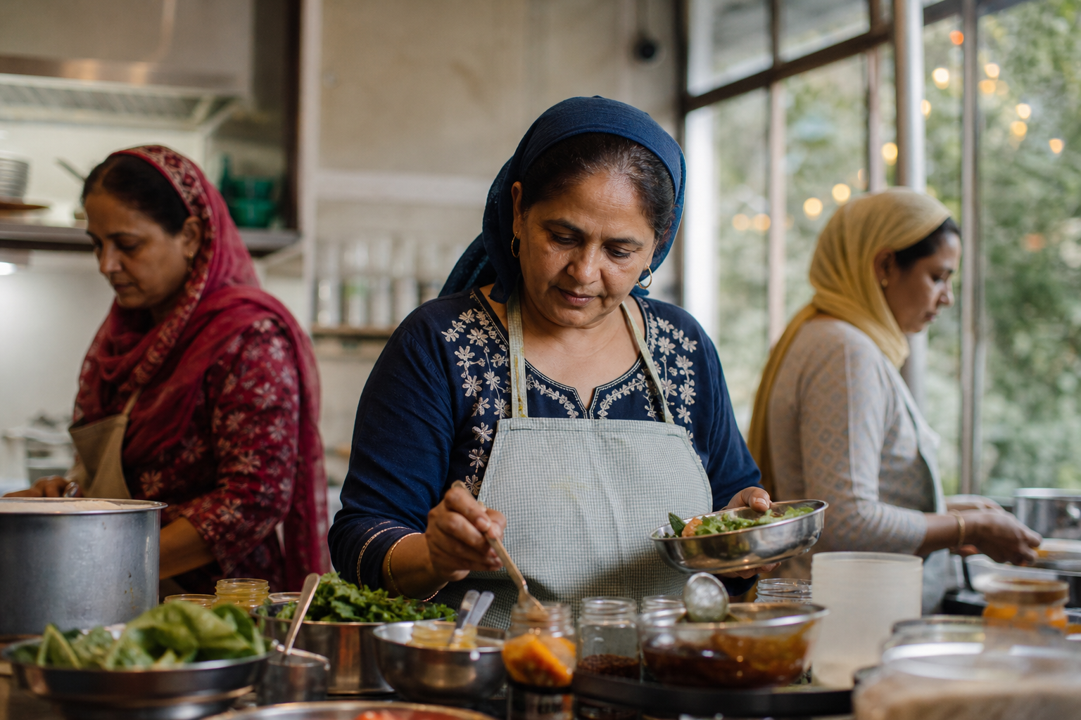 Inside Mumbai's Women-Run Weekend Home Kitchen