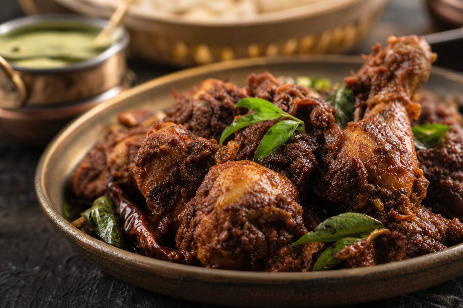 Chicken Ghee Roast Made the Homely Way in Mumbai